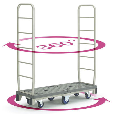 คุณภาพ  Supermarket Steel Q235 500KGS Capacity Roll Cage Containers โรงงาน